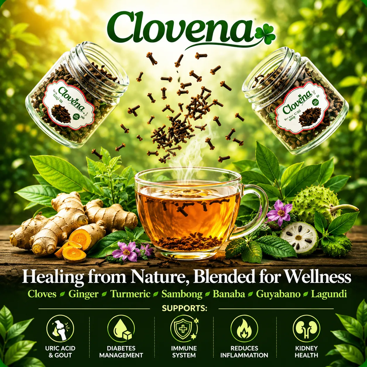 Clovena Cloves Tea